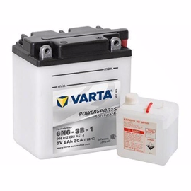 Varta 006012 MC batteri 6 volt 6 Ah (+pol til venstre)